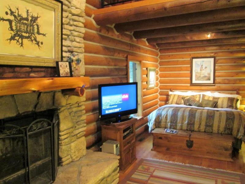 Cherokee Mountain Log Cabins Юрика Спрингс Экстерьер фото