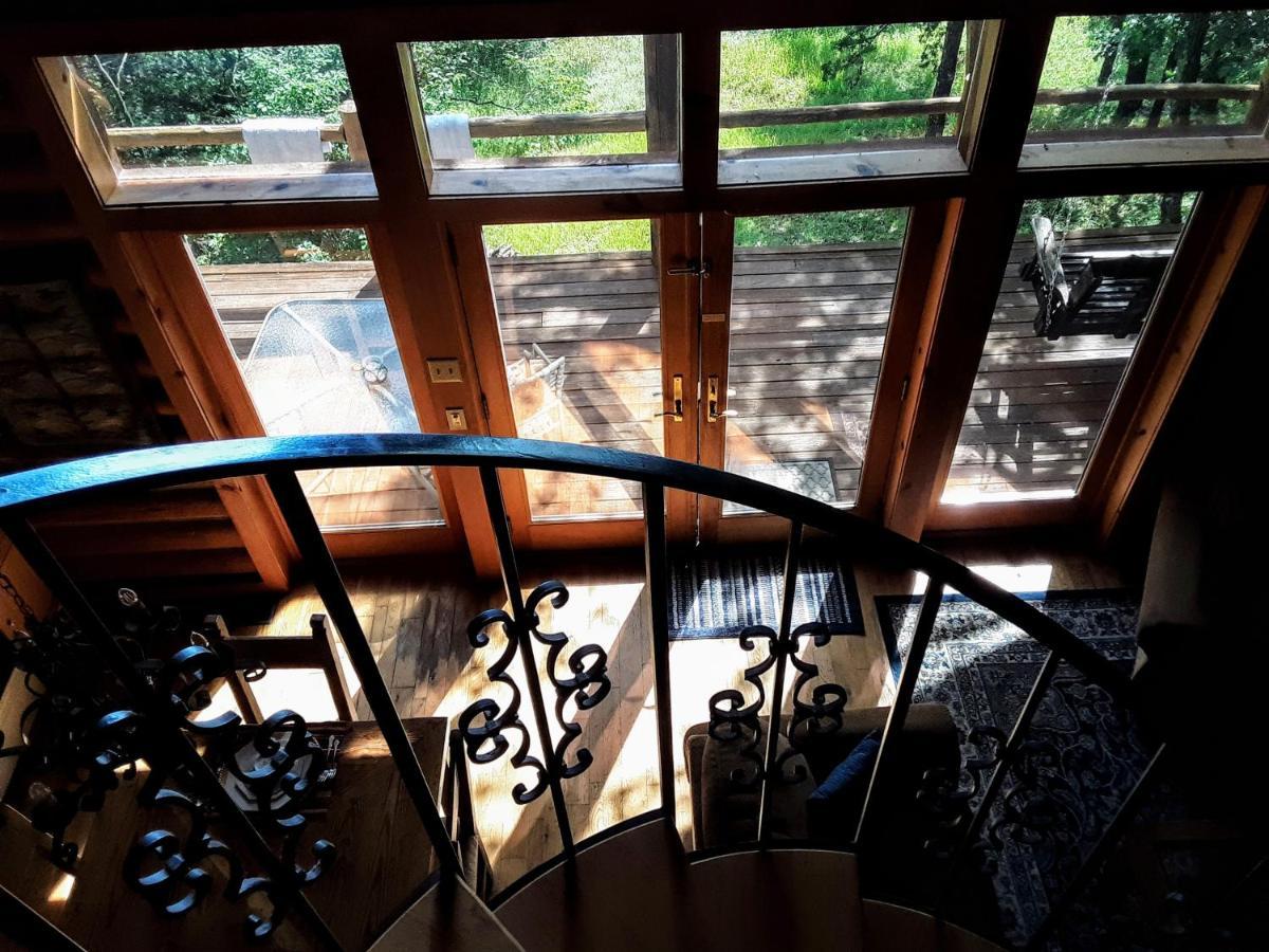 Cherokee Mountain Log Cabins Юрика Спрингс Экстерьер фото